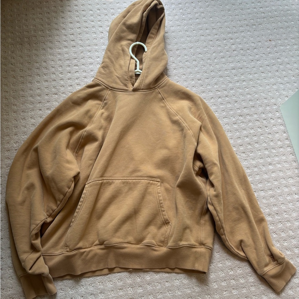 TNA Tan Mega Raglan Hoodie